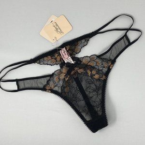 Agent Provocateur Laleh Bronze Gold Thong AP4 Large NWT $115